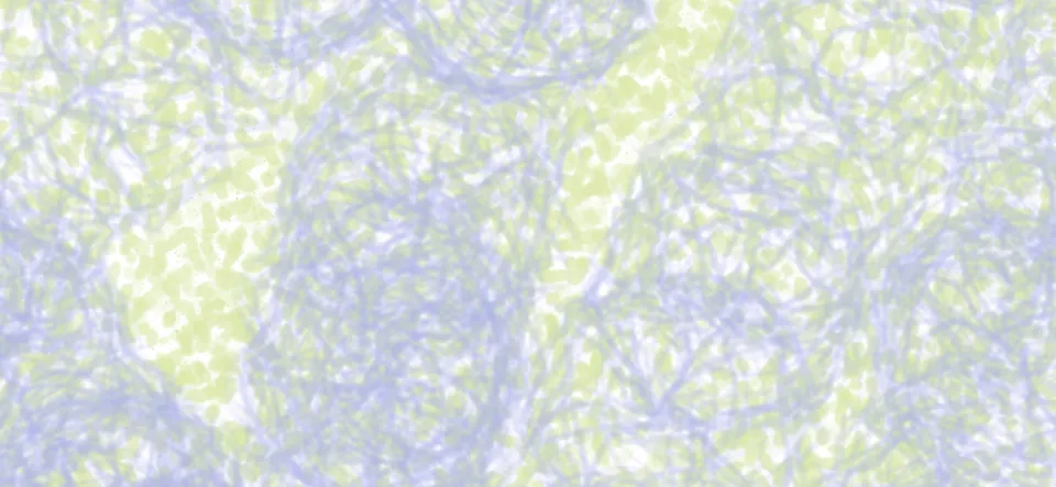 Pale green and lavender overlapping scribble crosshatch texture
