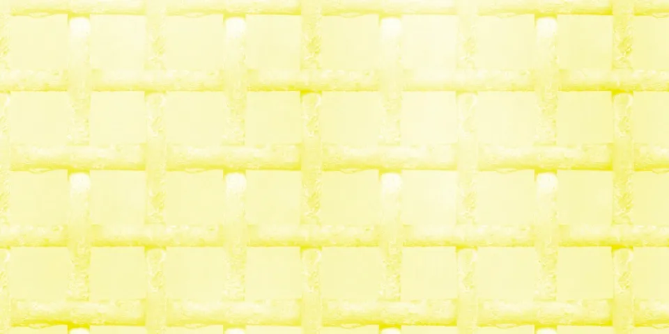 Pale yellow woven basket weave pattern texture